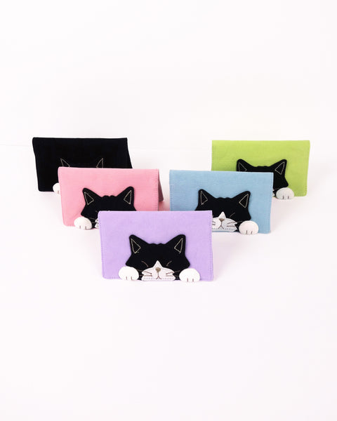 Curious Cat Card Case