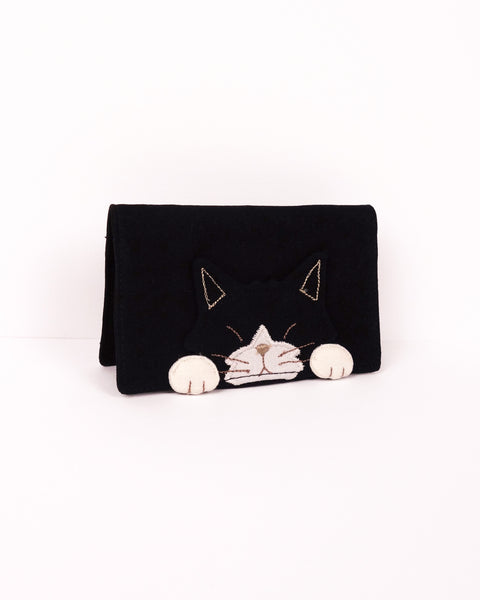 Curious Cat Card Case