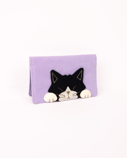 Curious Cat Card Case