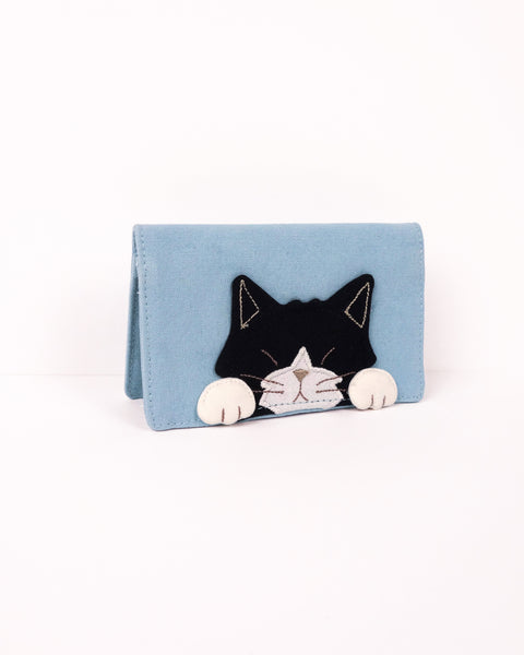 Curious Cat Card Case