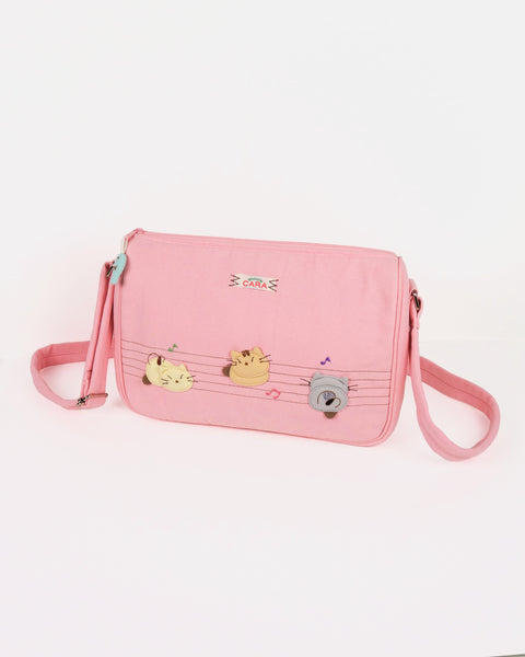 Music Cats Crossbody Large