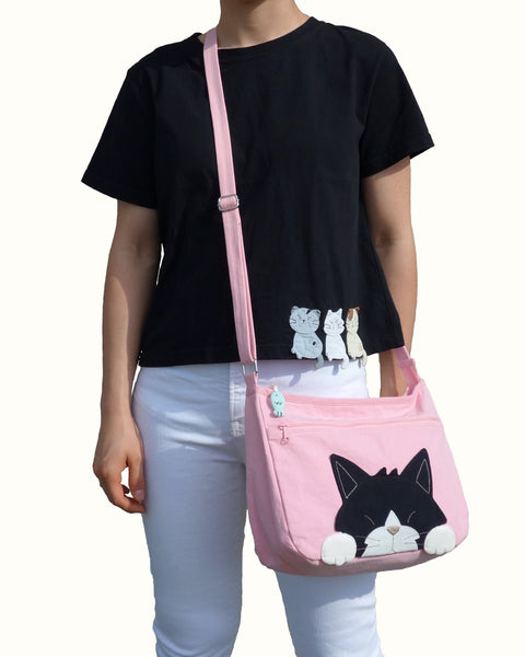Curious Cat Crossbody