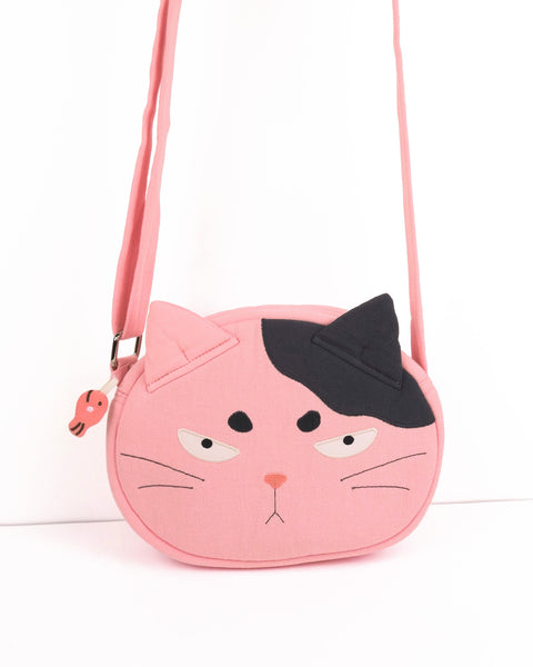 Grumpy Cat Face Crossbody Small