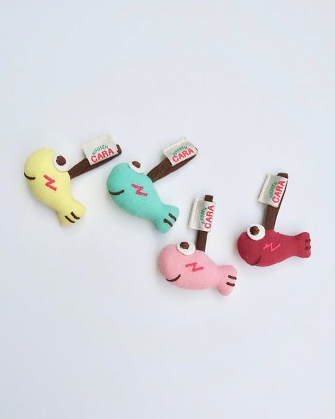 Bitsy Fish Zipper Charms