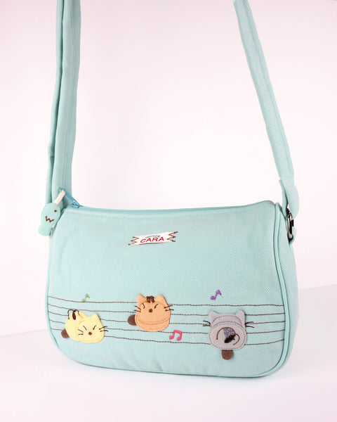 Music Cats Crossbody Small