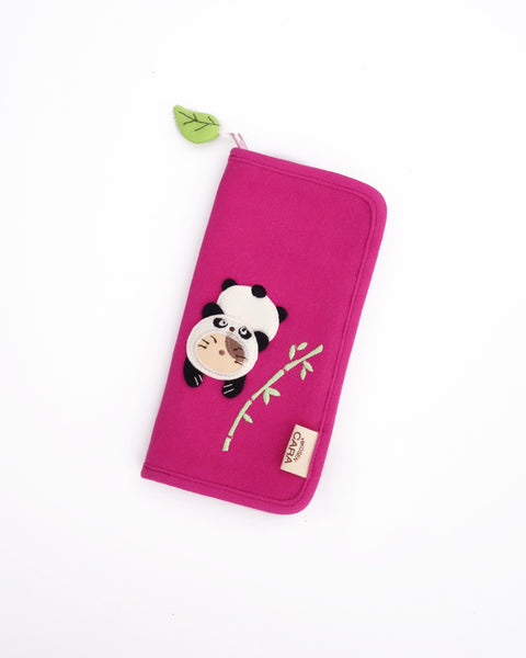 Panda Cat Slim Wallet