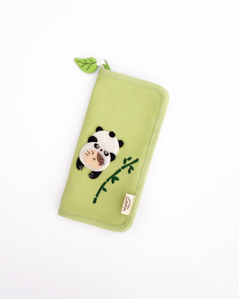 Panda Cat Slim Wallet