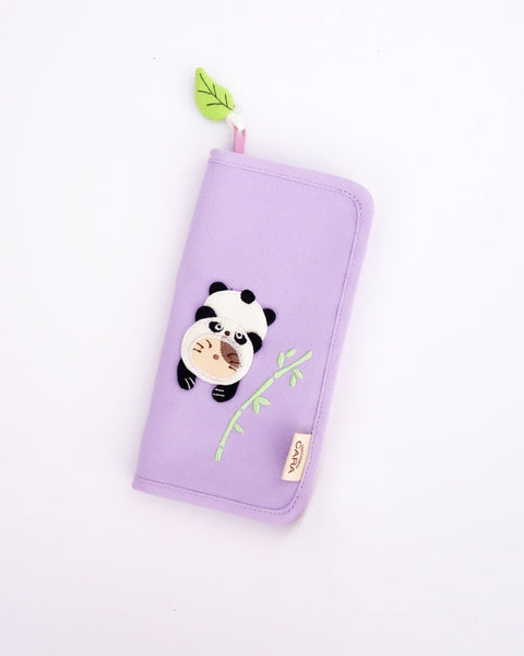 Panda Cat Slim Wallet