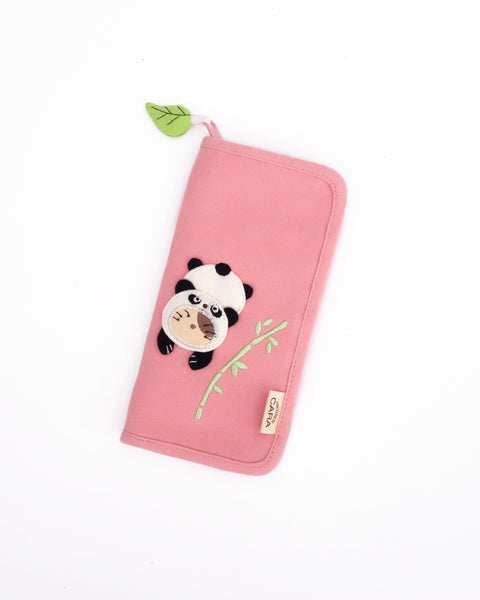 Panda Cat Slim Wallet