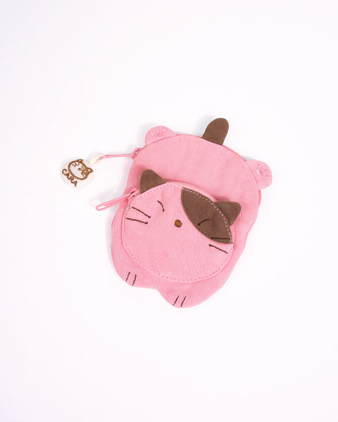Cat Sploot Coin Pouch