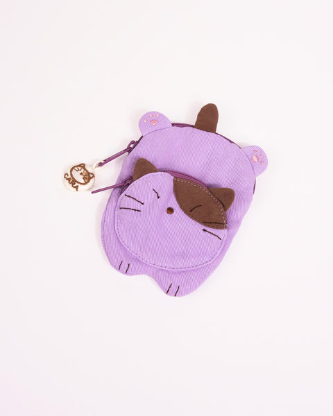 Cat Sploot Coin Pouch