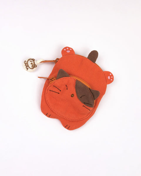 Cat Sploot Coin Pouch