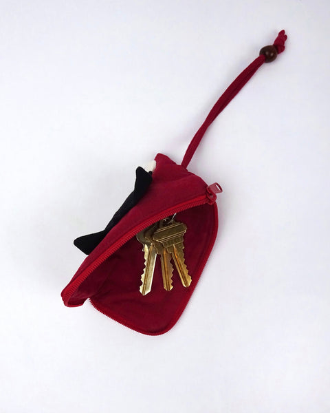 Curious Cat Key Pouch