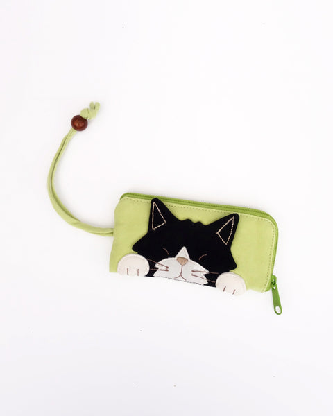 Curious Cat Key Pouch