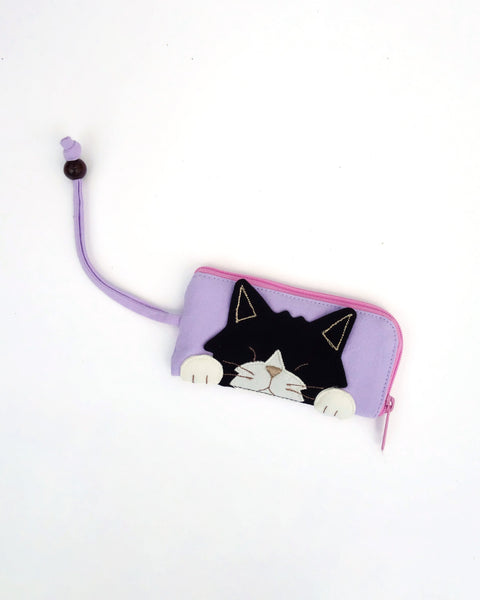 Curious Cat Key Pouch