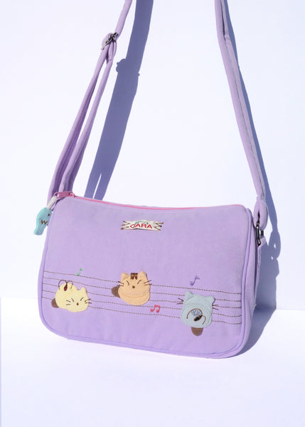 Music Cats Crossbody Small