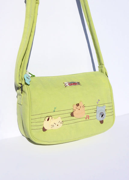 Music Cats Crossbody Small
