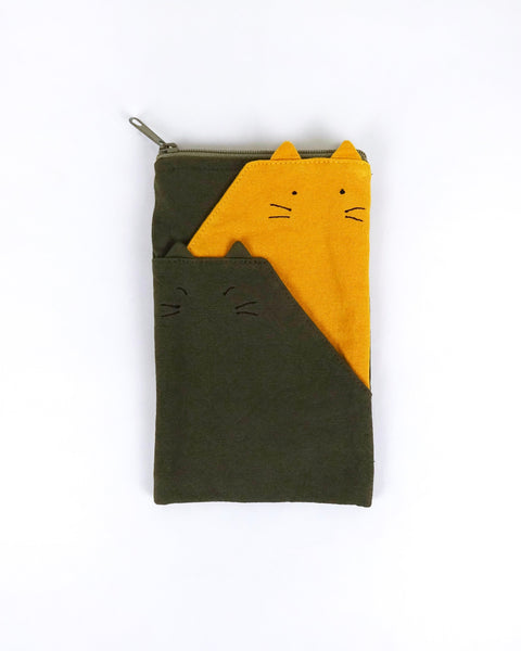 Mountain Cats Zipper Pouch