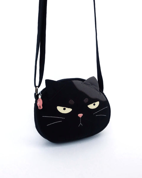 Grumpy Cat Face Crossbody Small