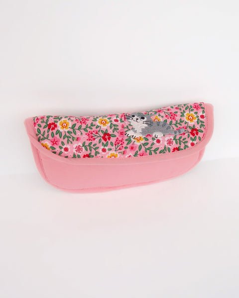Blooming Padded Sunglasses Pouch