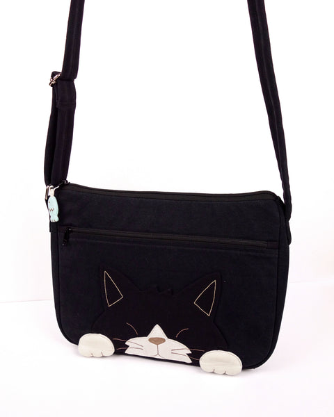 *New* Curious Cat Crossbody