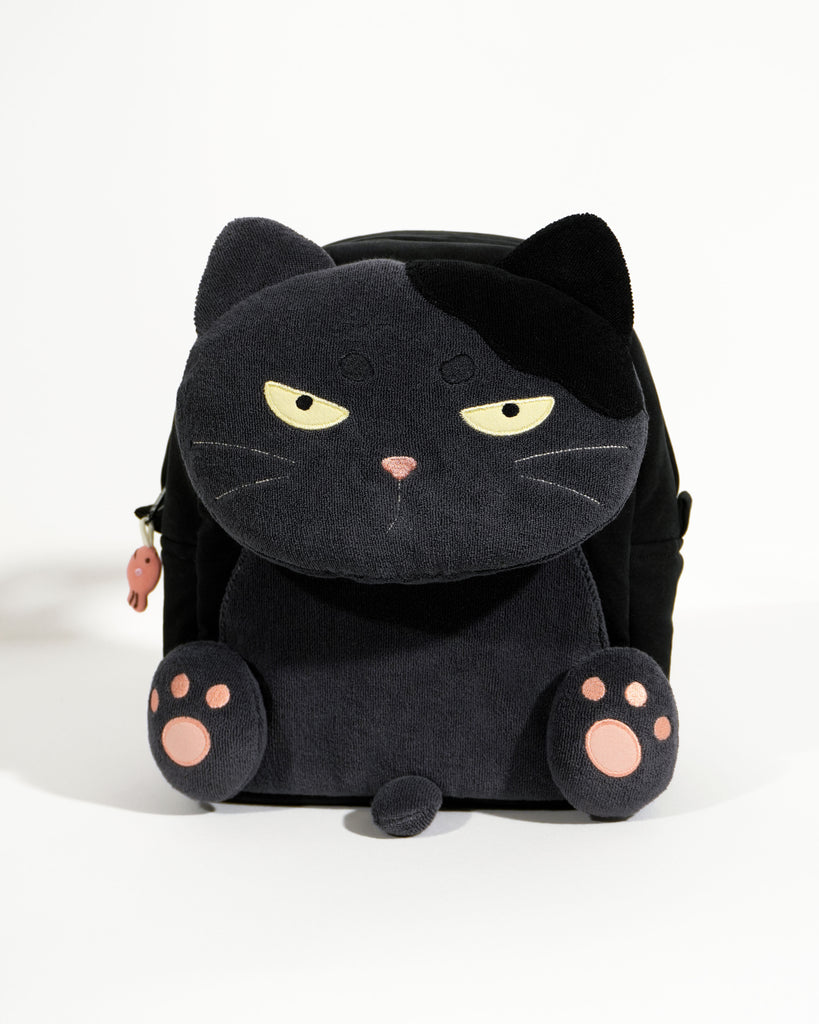 cat eyed mini backpack looks Grumpy Cat Plushie Mini Backpack – cara cats