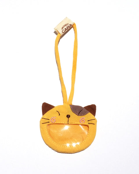 Happy Cat Tag Charm