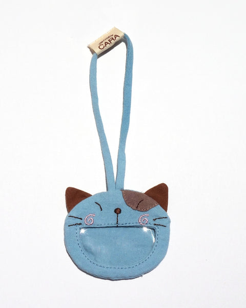 Happy Cat Tag Charm