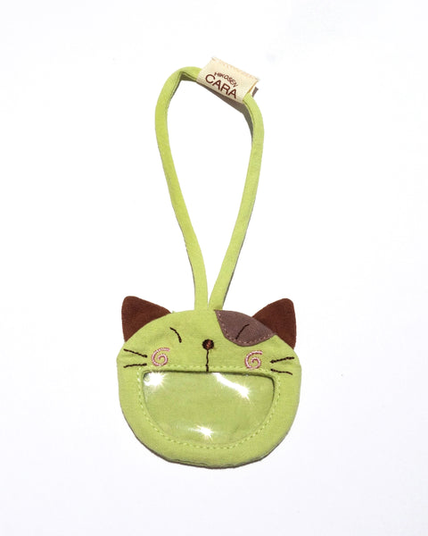 Happy Cat Tag Charm