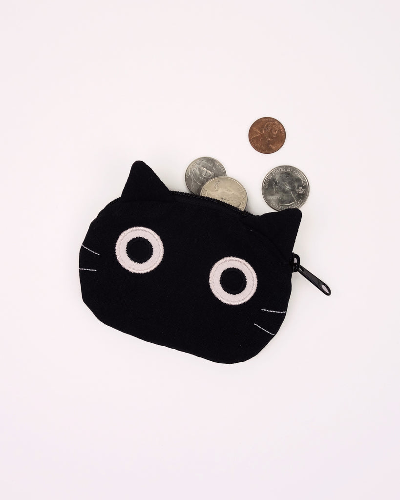 Beauty Kitty Face Design, Genuine Leather Coin Purse, Jewelry Holder, a  Unique Gift for All. - Etsy