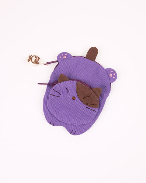 Cat Sploot Coin Pouch