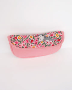 Blooming Padded Sunglasses Pouch