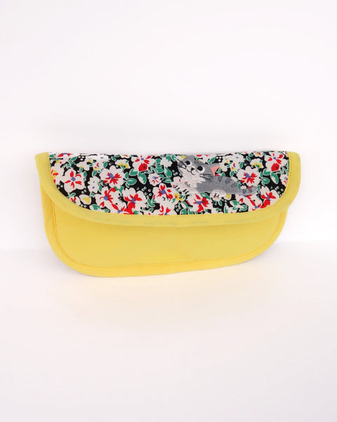Blooming Padded Sunglasses Pouch